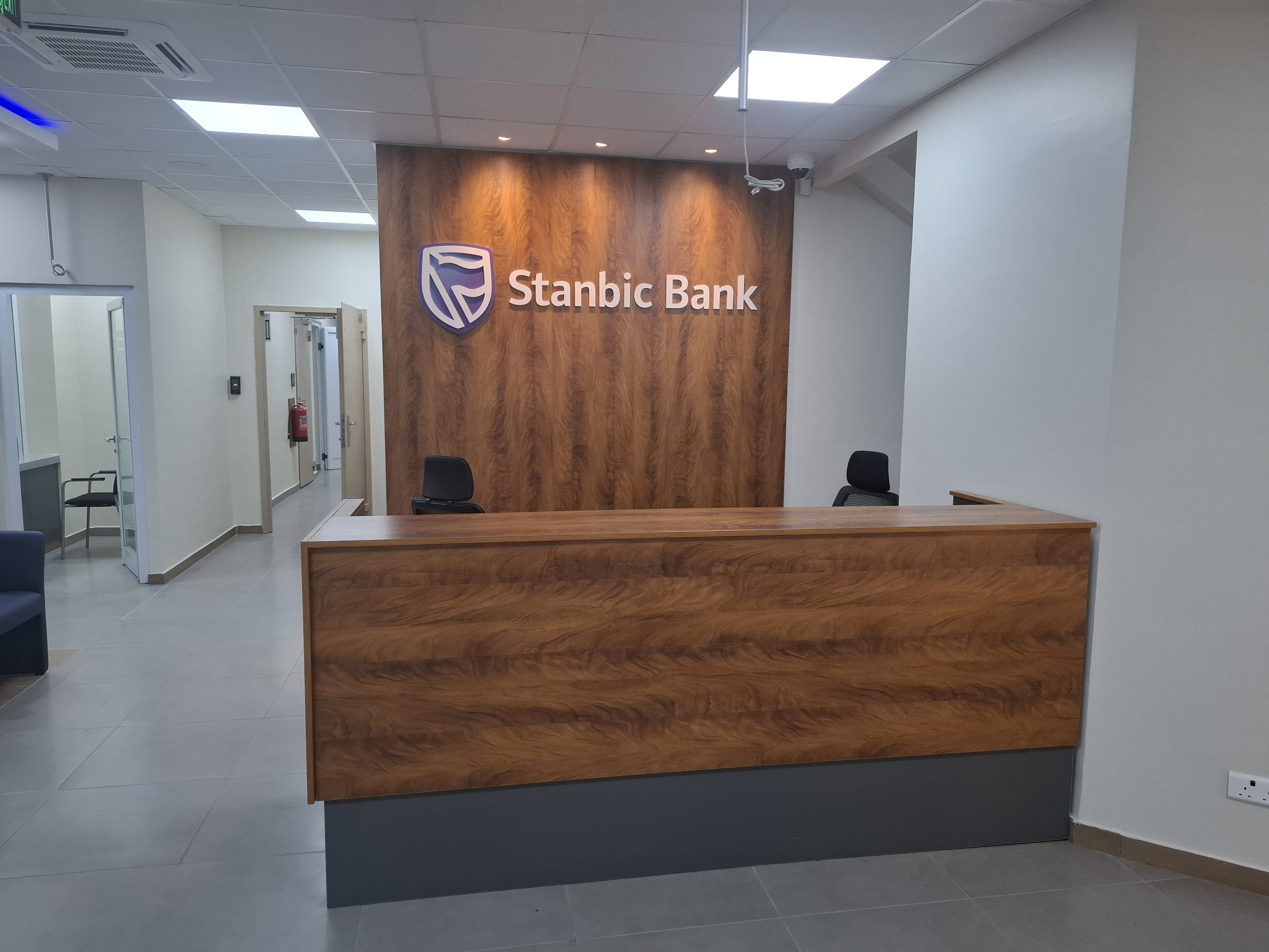 JS Construction Stanbic Bank branch project