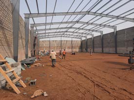Steel Warehouse Construction, Tema