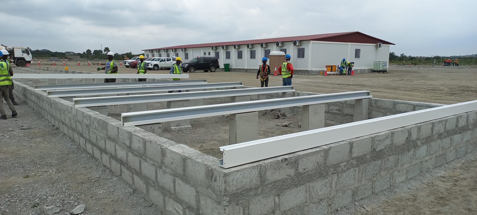 Modular Camp Site Construction and Setup for INZAG Germany - project photo 2